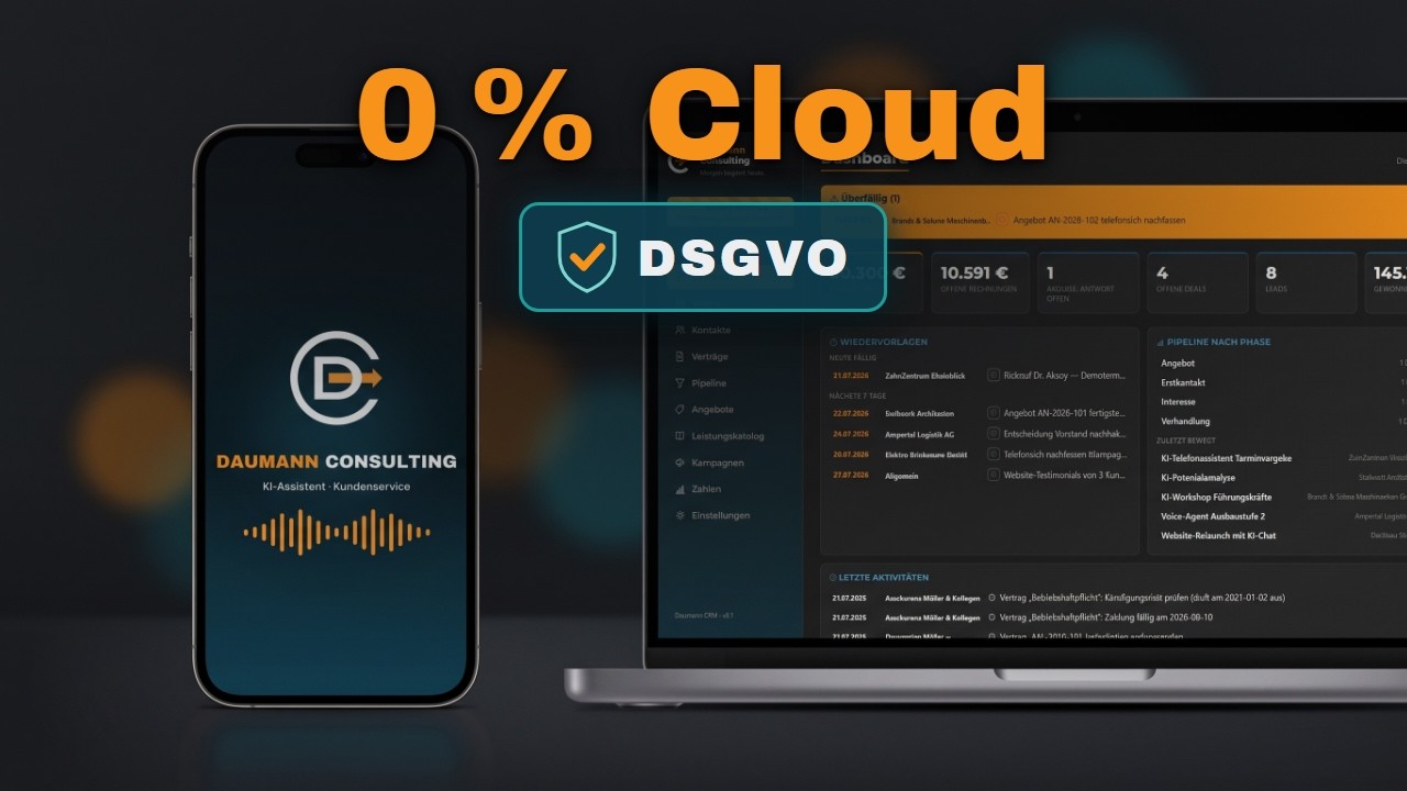 Produkt-Demo: Das CRM ohne Cloud